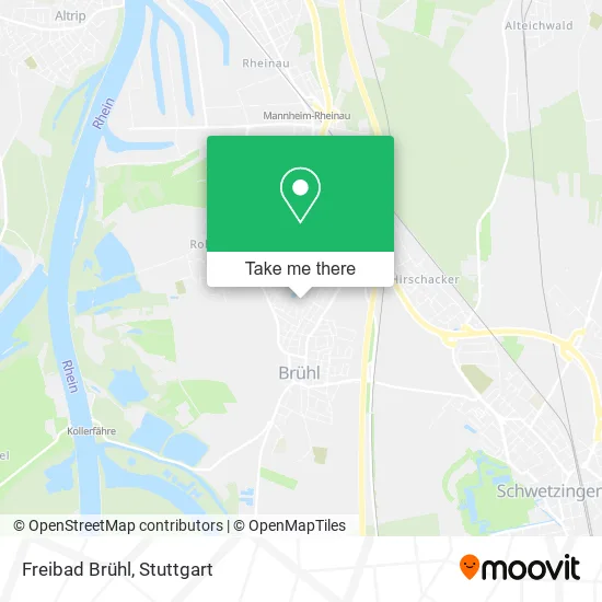 Карта Freibad Brühl
