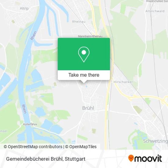 Карта Gemeindebücherei Brühl
