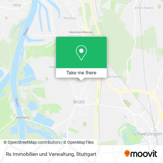 Карта Rs Immobilien und Verwaltung