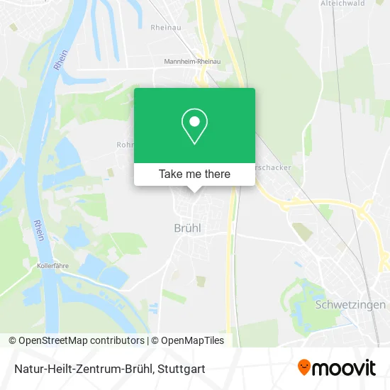 Карта Natur-Heilt-Zentrum-Brühl