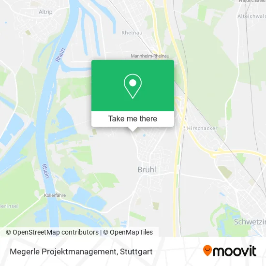 Карта Megerle Projektmanagement