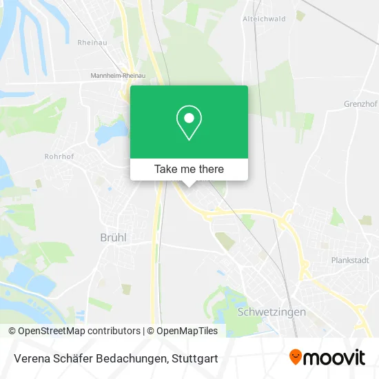 Verena Schäfer Bedachungen map
