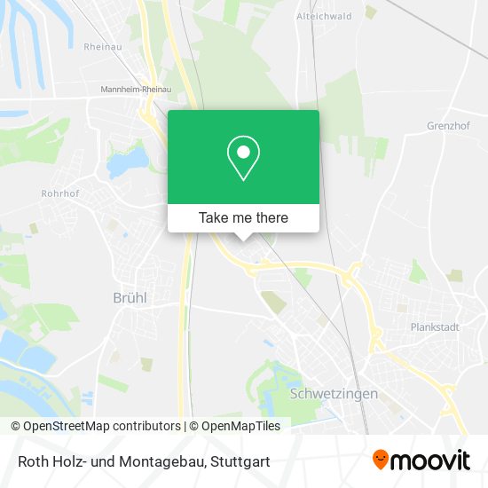 Roth Holz- und Montagebau map