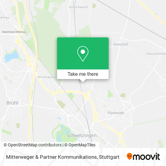 Карта Mitterweger & Partner Kommunikations