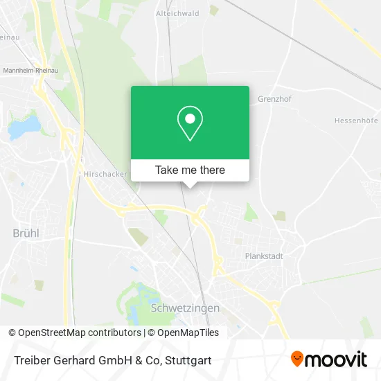 Карта Treiber Gerhard GmbH & Co
