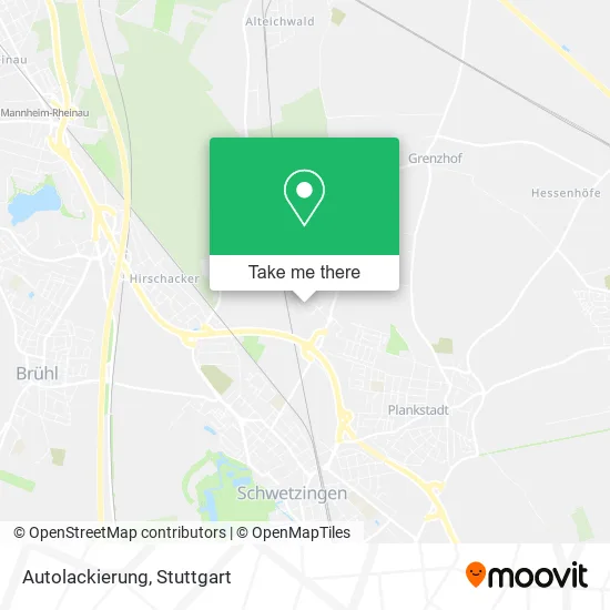 Карта Autolackierung