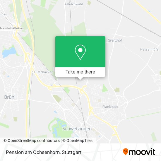 Pension am Ochsenhorn map