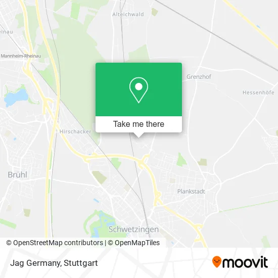 Карта Jag Germany