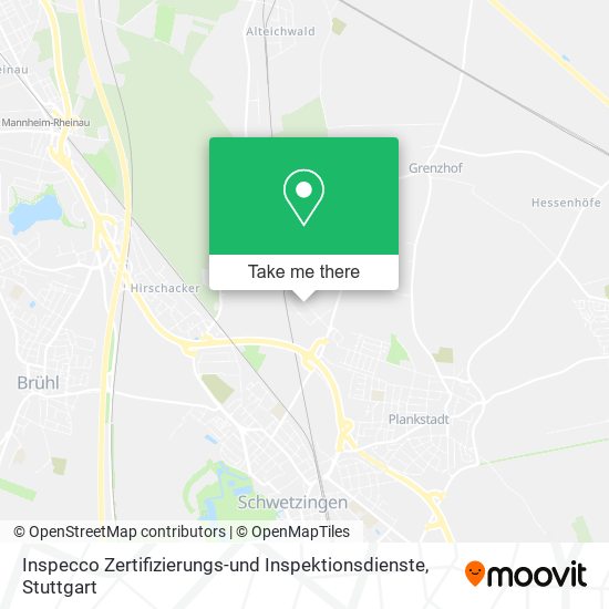 Inspecco Zertifizierungs-und Inspektionsdienste map