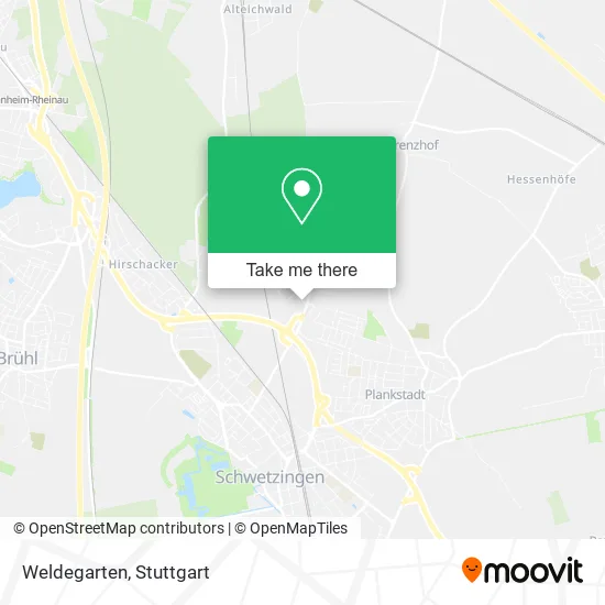 Weldegarten map