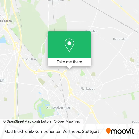 Карта Gad Elektronik-Komponenten Vertriebs