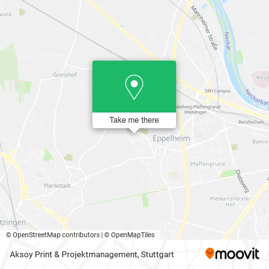Карта Aksoy Print & Projektmanagement