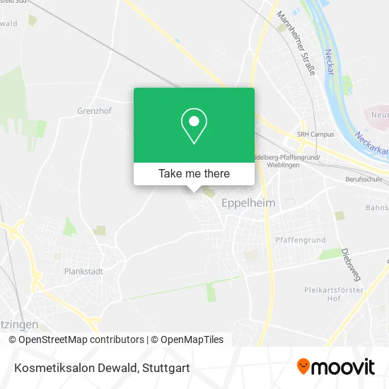 Карта Kosmetiksalon Dewald