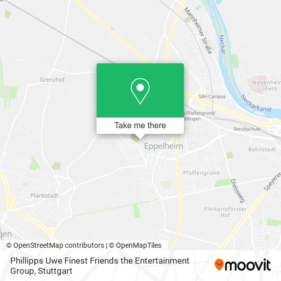 Карта Phillipps Uwe Finest Friends the Entertainment Group