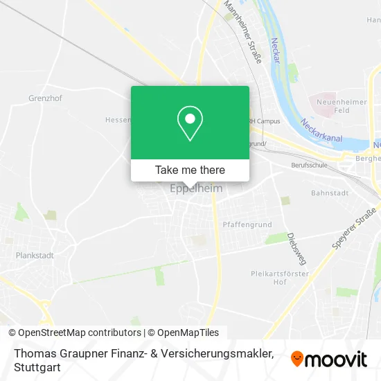 Карта Thomas Graupner Finanz- & Versicherungsmakler