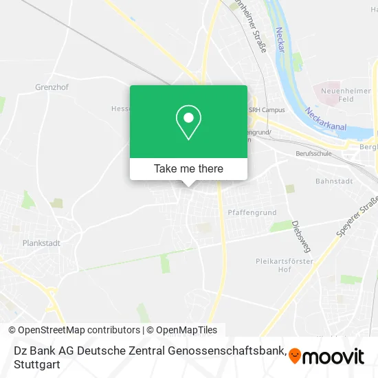 Карта Dz Bank AG Deutsche Zentral Genossenschaftsbank