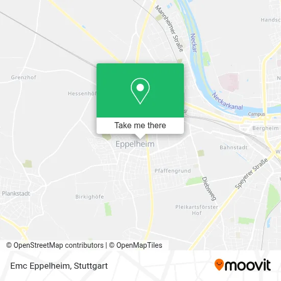 Emc Eppelheim map