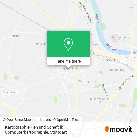 Карта Kartographie Peh und Schefcik Computerkartographie