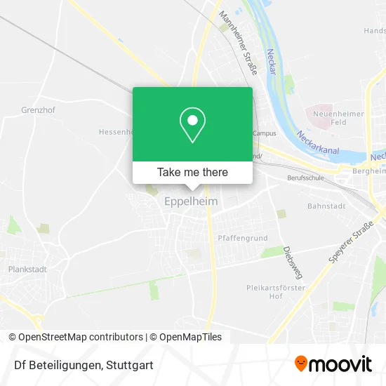 Карта Df Beteiligungen