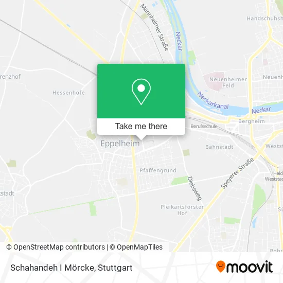 Карта Schahandeh I Mörcke