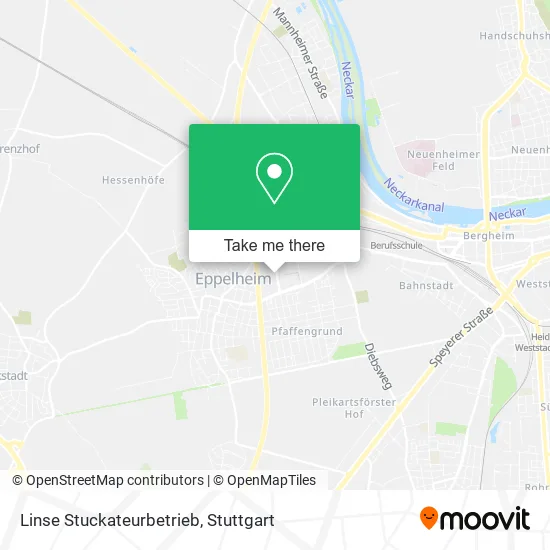 Карта Linse Stuckateurbetrieb
