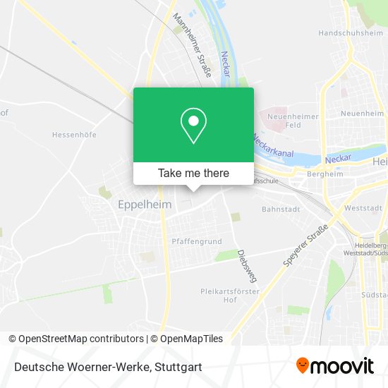 Deutsche Woerner-Werke map