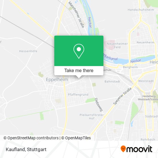 Kaufland map