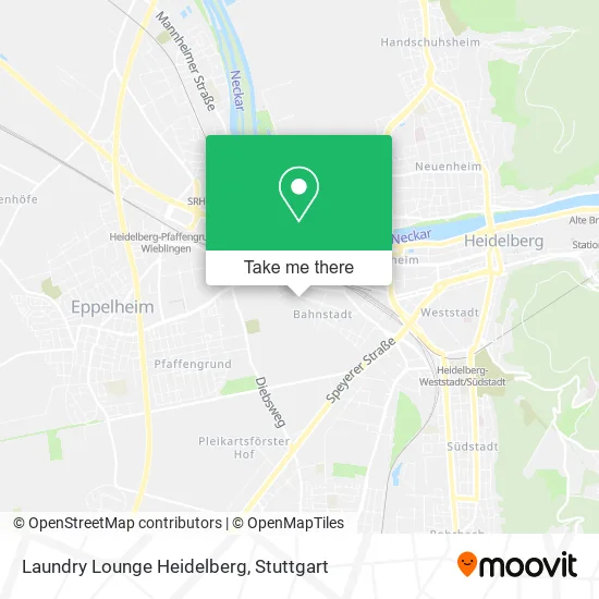 Карта Laundry Lounge Heidelberg