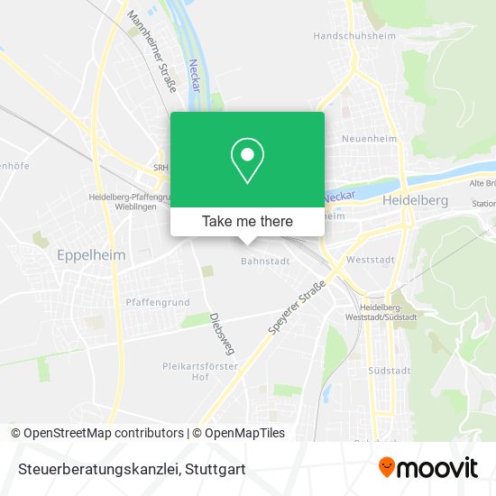 Steuerberatungskanzlei map