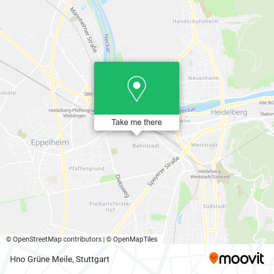 Карта Hno Grüne Meile