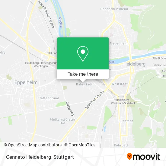 Карта Cenneto Heidelberg