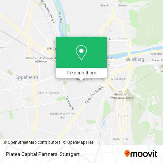 Карта Platea Capital Partners