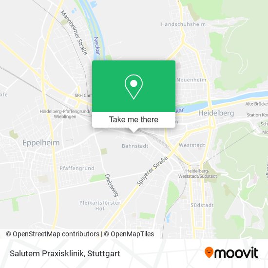Salutem Praxisklinik map