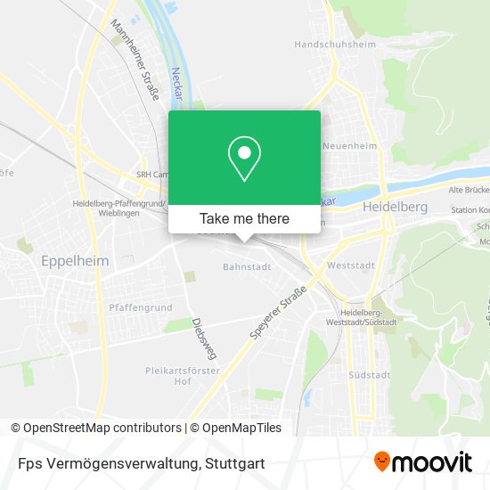 Fps Vermögensverwaltung map