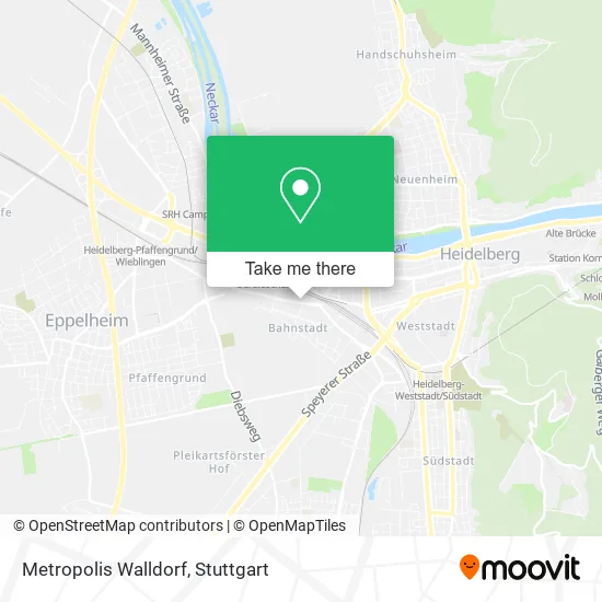 Карта Metropolis Walldorf