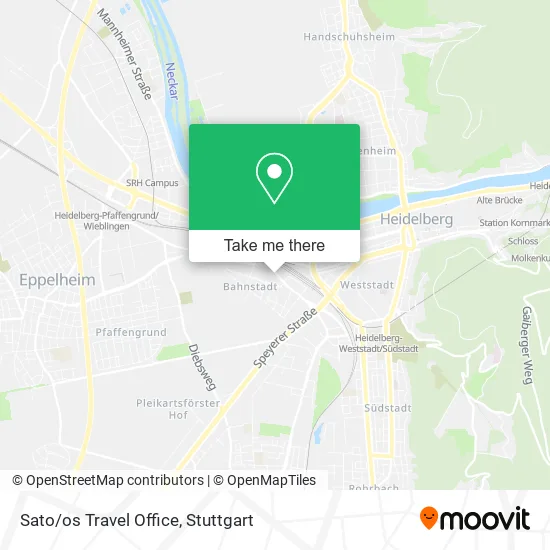 Карта Sato/os Travel Office