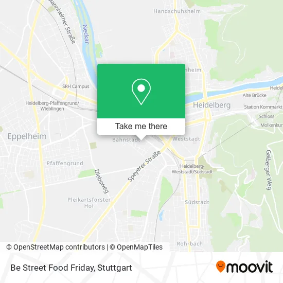 Карта Be Street Food Friday