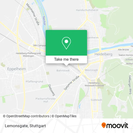 Карта Lemonsgate
