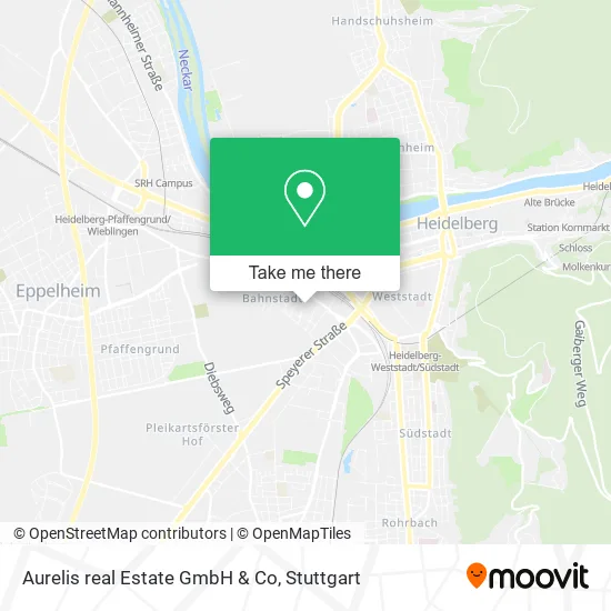 Карта Aurelis real Estate GmbH & Co