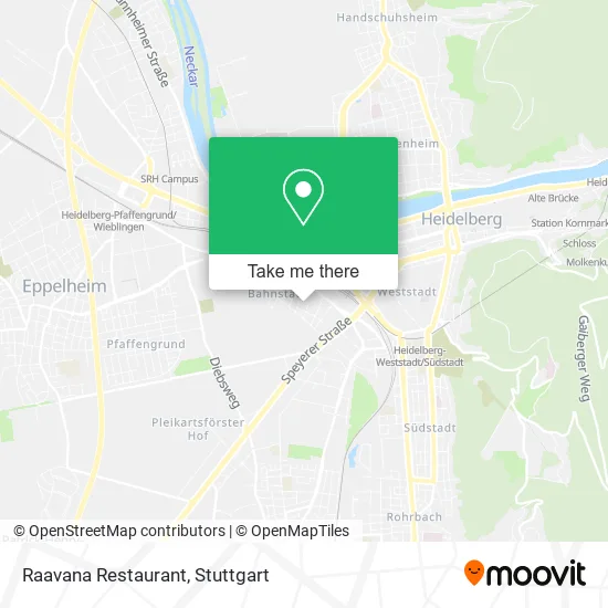 Карта Raavana Restaurant