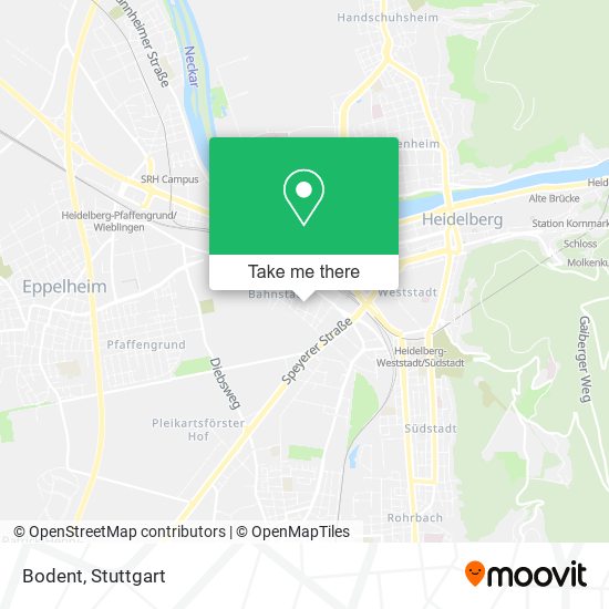 Карта Bodent