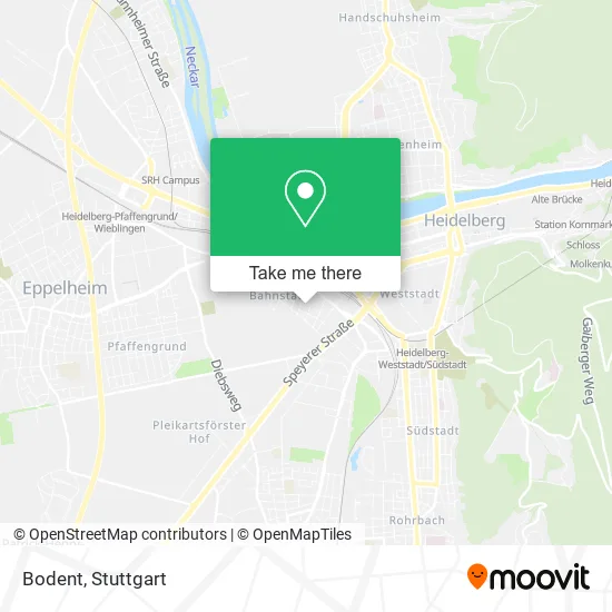 Карта Bodent