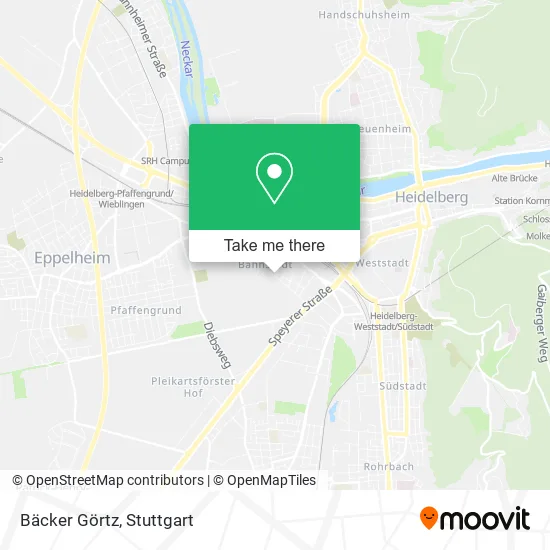 Карта Bäcker Görtz