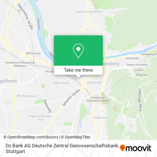 Dz Bank AG Deutsche Zentral Genossenschaftsbank map