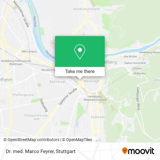 Карта Dr. med. Marco Feyrer