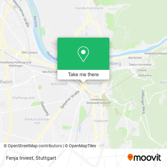 Карта Fenja Invest