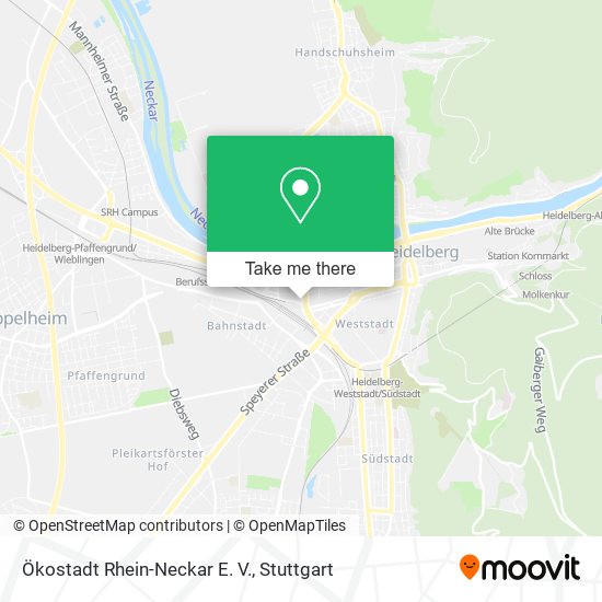 Карта Ökostadt Rhein-Neckar E. V.