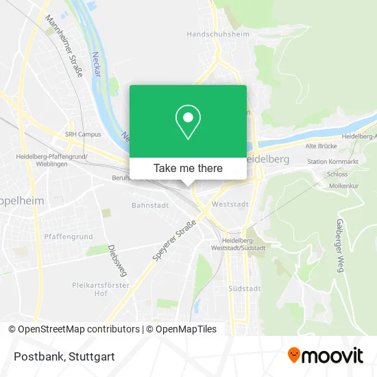 Postbank map