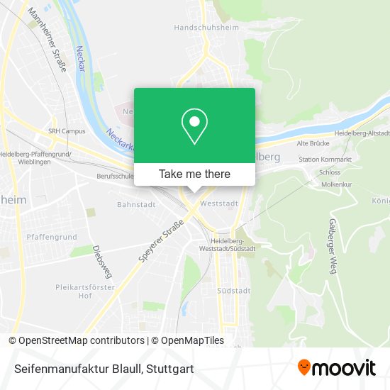 Seifenmanufaktur Blaull map