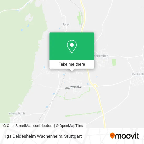 Карта Igs Deidesheim Wachenheim